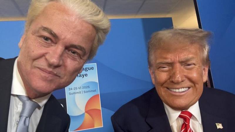 Trump meets 'nice guy' Wilders on NATO sidelines