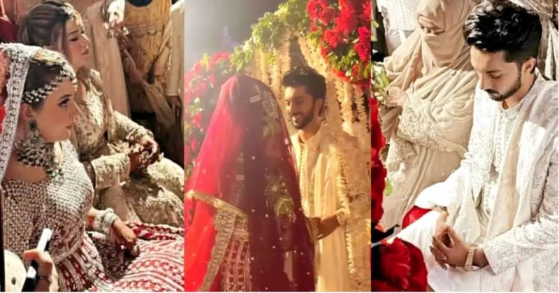 Rabeeca Khan and Hussain Tareen tie the knot in grand wedding ceremony