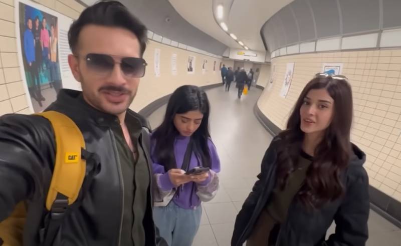 Usama Khan, Sehar Khan and Zainab Shabbir's London tour goes viral 