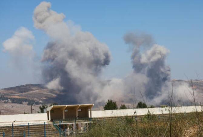 Lebanon says 1 dead, 20 wounded in Israeli strikes in south