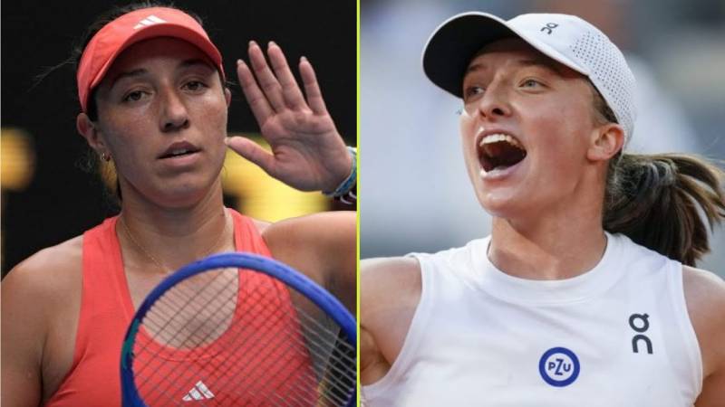 Swiatek to play maiden grass-court final against top seed Pegula