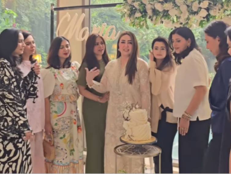 Unexpected delight! Maria B stunned by team on 50th birthday