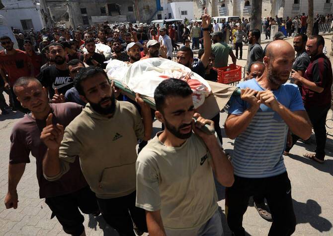 Gaza rescuers say Israeli forces kill 23, including children