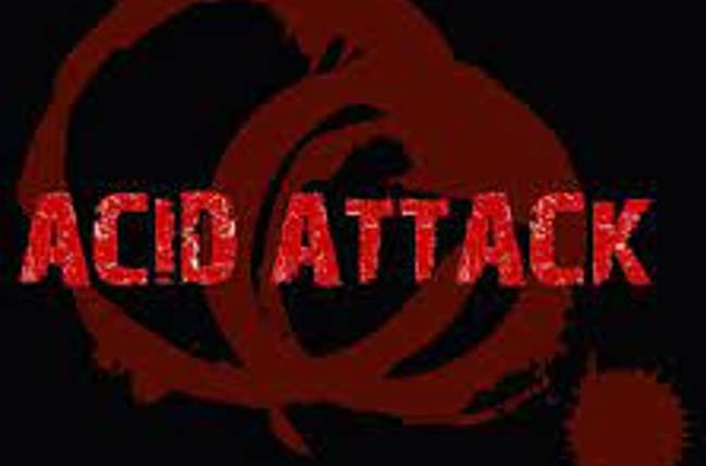 Husband hurls acid at 'paramour' of his wife