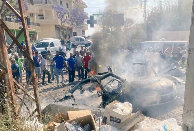 Israeli strikes on south Lebanon martyre three