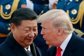Trump says 'getting along well' with China, downplays hostile acts