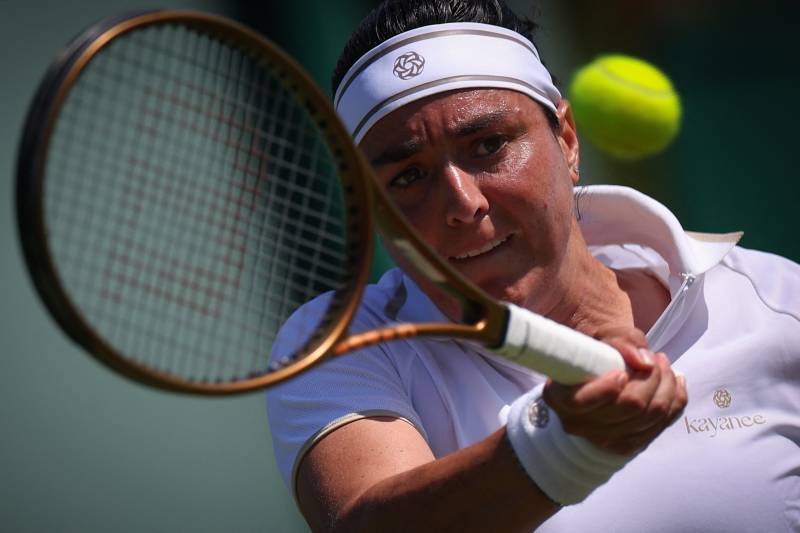 Tearful Jabeur forced to retire from Wimbledon first-round clash