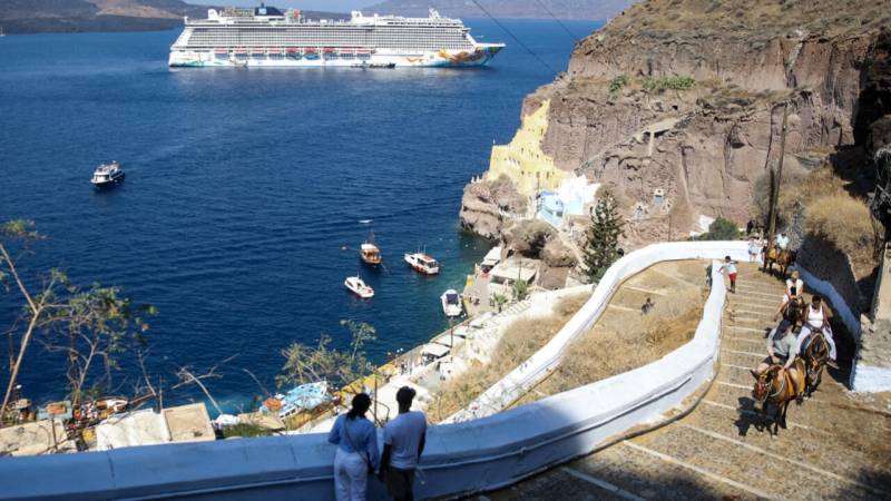 Greece starts charging tourist tax on cruises