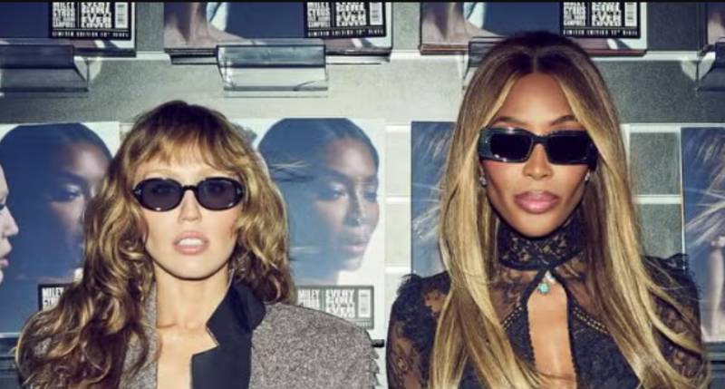 Miley Cyrus, Naomi Campbell team up for new music video amid fan backlash