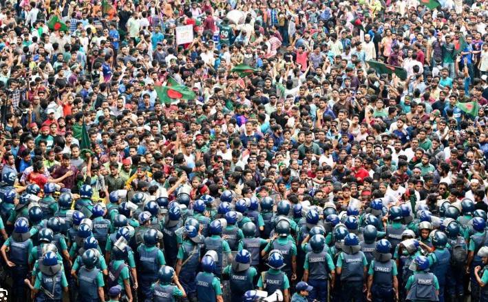 Bangladeshis cling to protest dreams a year after revolution