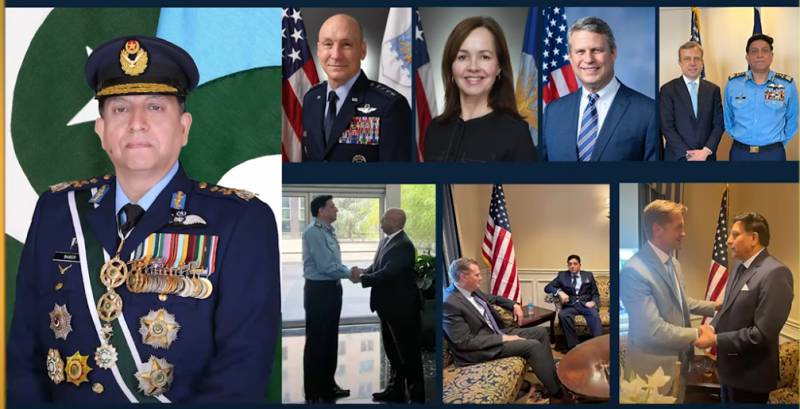 Air Chief Zaheer Baber visits US, meets counterpart, others top officials to discuss military cooperation