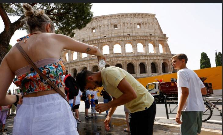 Two dead in Spain fire as heatwave scorches Europe