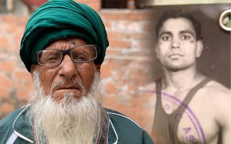 Pakistan’s first Asian Games gold medalist wrestler Deen Muhammad passes away at 100