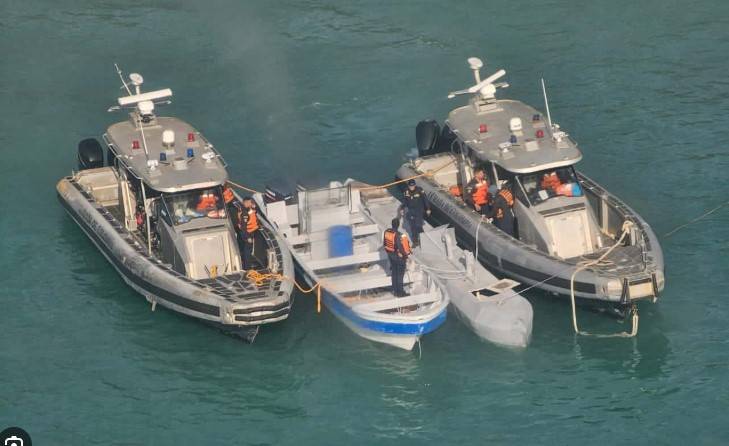 Starlink-equipped drone narco-sub seized in Colombia