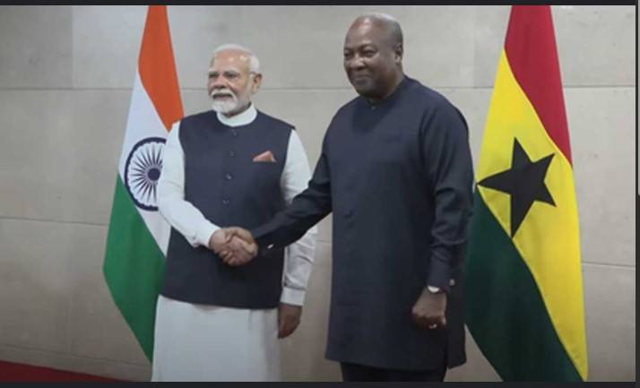 India and Ghana deepen security, economic ties as Modi visits