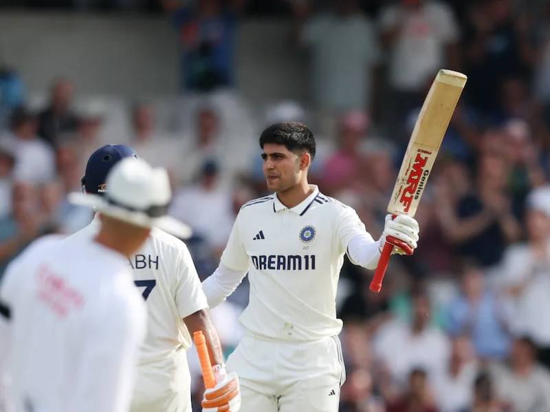 Shubman Gill's double ton gives India edge over England in second Test