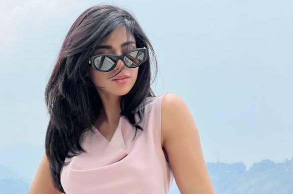 Sonya Hussyn serves major style goals in private jet