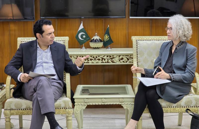 Talal Chaudhry meets UNAMA Chief to discuss Afghanistan and regional security