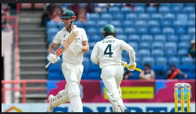 Webster and Carey again steady Australia in West Indies