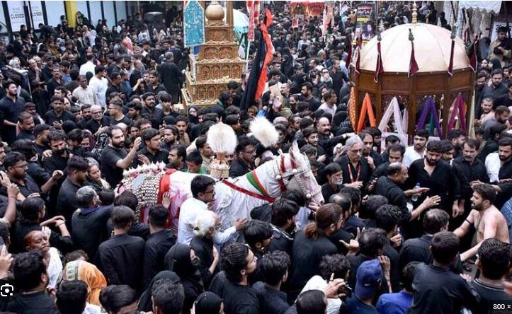 Processions across country as 9th of Muharram observed with solemnity 