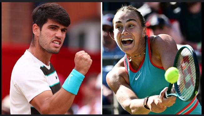 Alcaraz faces reformed Rublev as Sabalenka eyes Wimbledon glory