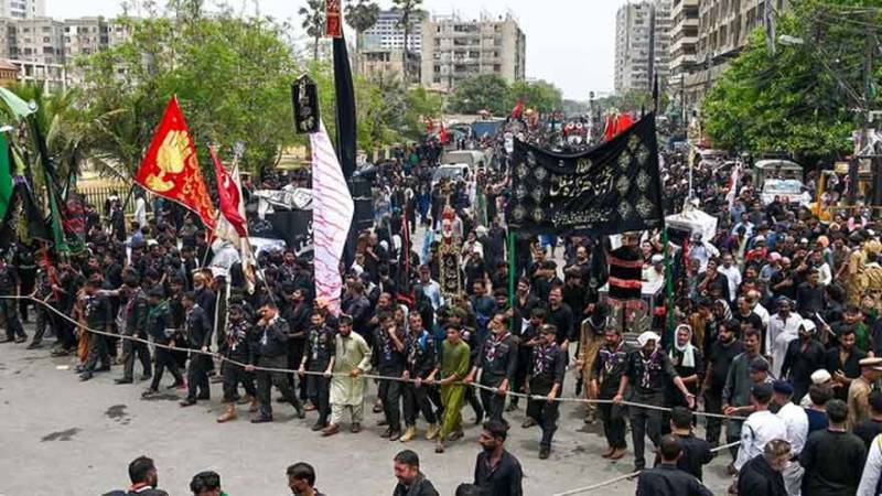 Ashura processions culminate peacefully across Pakistan