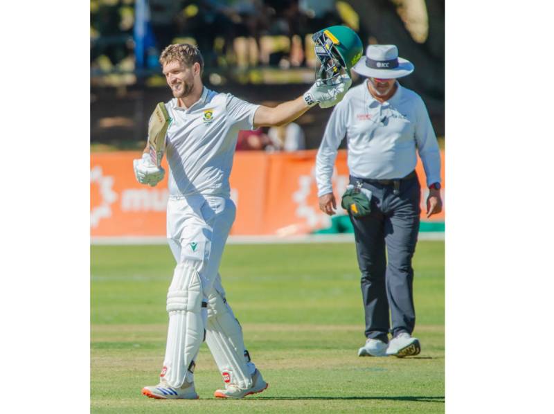 Mulder hits double century in first Test as South Africa captain