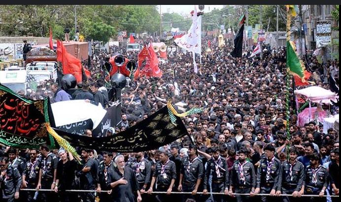 4,836 Muharram processions taken out across country
