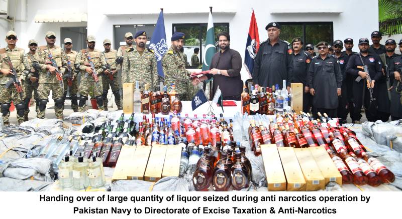 Pakistan Navy seizes drugs worth Rs350m in joint anti-narcotics operation