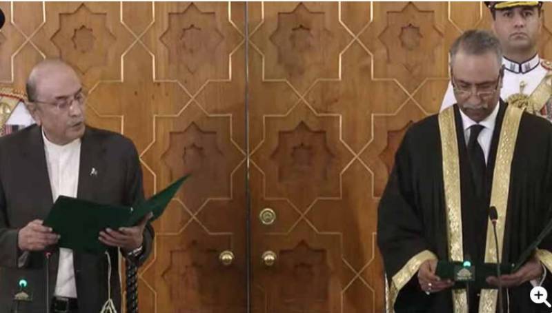 New chief justices of IHC, SHC, PHC take oath