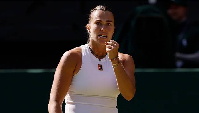 Sabalenka battles back to reach Wimbledon semis
