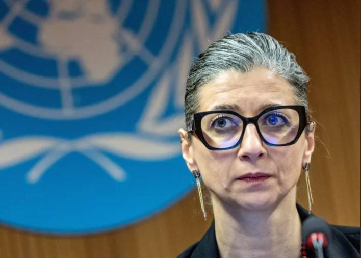 US sanctions UN rights expert for Palestinian territories