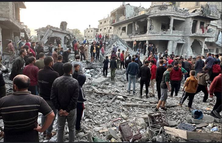 Gaza civil defence says 23 killed in Israeli strikes