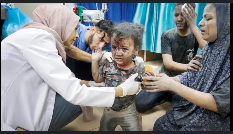 66 dead as Israel bombs children lined up outside Gaza health clinic