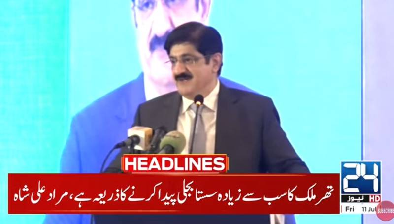 Sindh CM Murad terms Sindh ‘Pakistan’s energy basket’