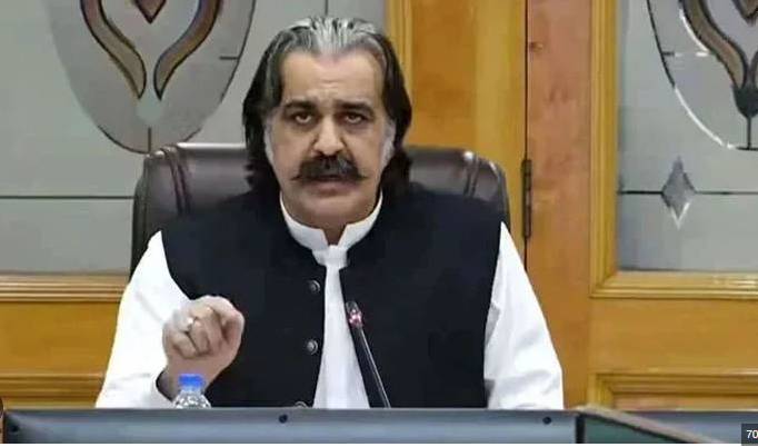KP CM Gandapur reaches Kharian on way to Lahore