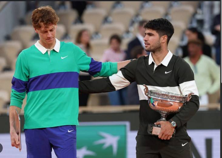 Sinner unfazed by French Open collapse as he prepares for Alcaraz rematch