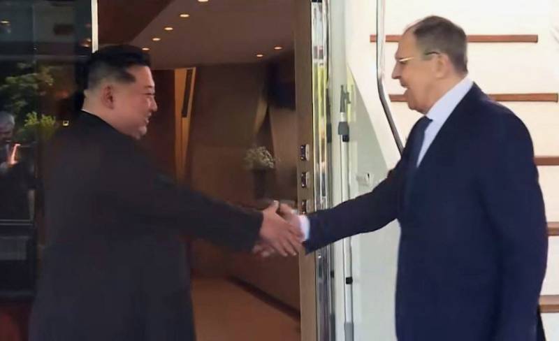 Russia says foreign minister Lavrov met Kim Jong Un