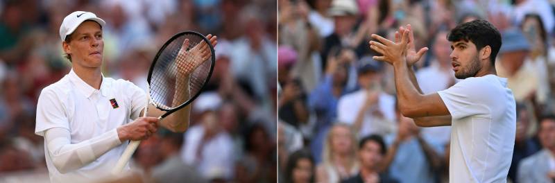 Sinner seeks redemption against Alcaraz in Wimbledon final