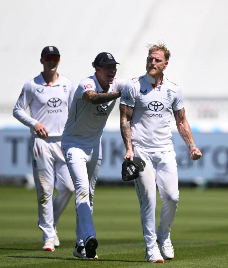 Stokes' run-out of Pant helps England slow India charge