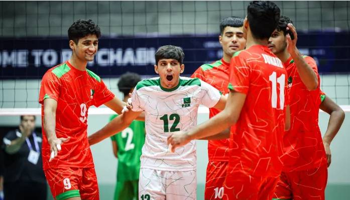 Pakistan edge past Saudi Arabia to enter next round of Asian U16 Volleyball Championship