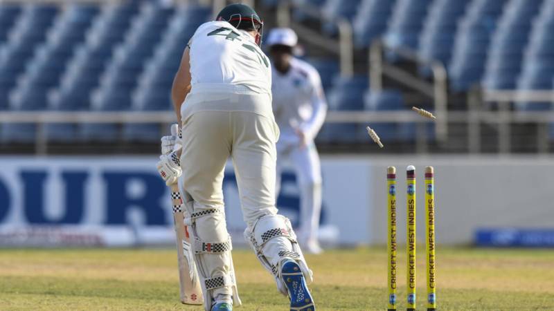 Aussies reach 225 with WIndies 16 for 1 after day one of third Test