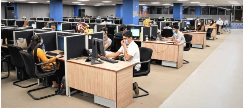 NCCIA raids illegal call center in Islamabad, 5 foreigners, 60 male female locals held 