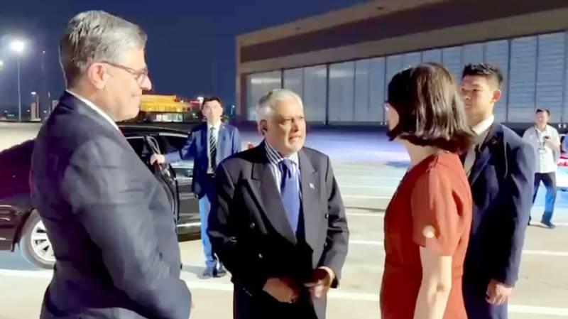 DPM Dar arrives in China to attend SCO FMs meeting