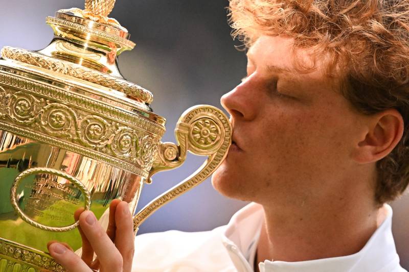 Sinner eyes golden era after Wimbledon glory