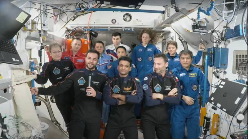Astronauts from US, India, Poland, Hungary bound for Earth