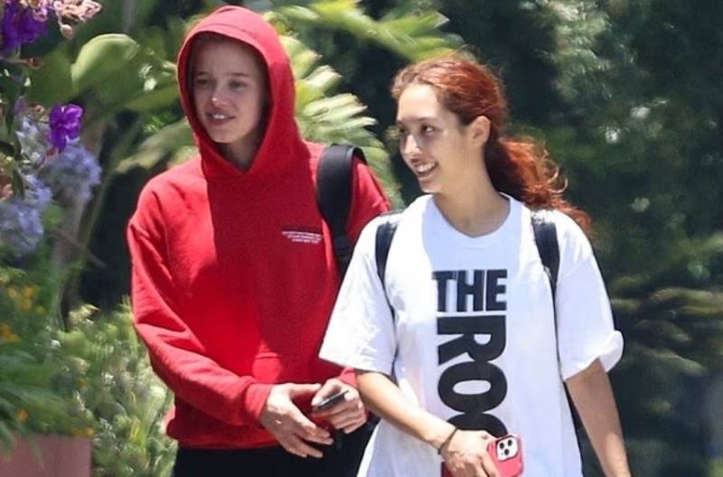 Daughter of Angelina and Brad Pitt is no fashion snob!