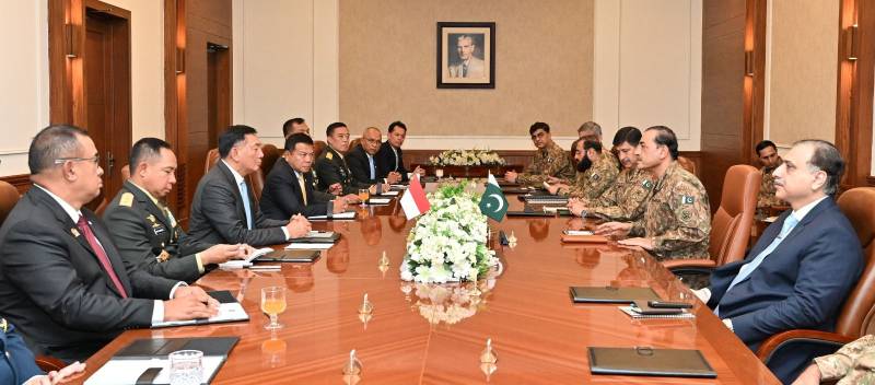 Indonesian Defence Minister discusses defence collaboration with Field Marshal Asim Munir