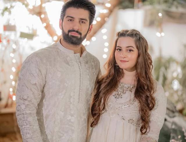 Muneeb Butt shuts down troll targeting Aiman Khan's beauty