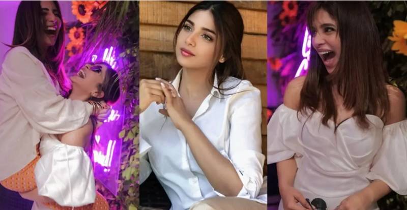 Ushna Shah wishes Sonya Hussyn happy birthday